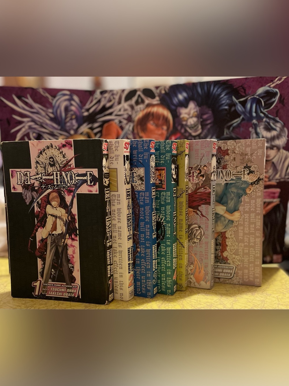 Deathnote Volumes 1-7